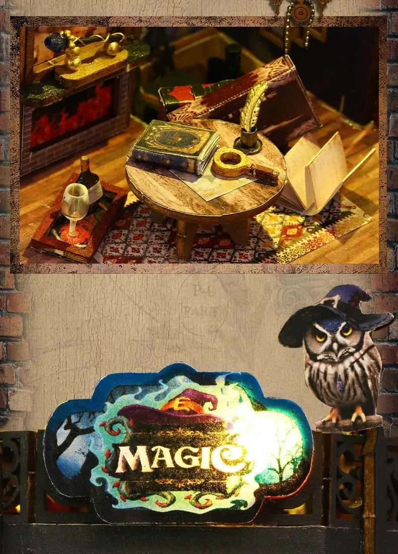 2014 New DIY Big Doll House Wooden Case Miniature Furniture Dollhouse Toys for Children Birthday Gifts