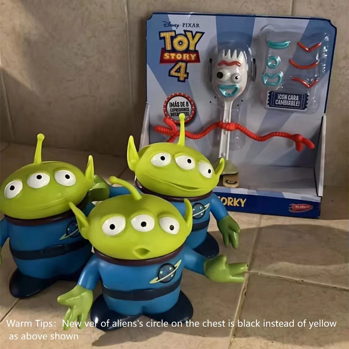 Brinquedo Toy Story Disney Woody Buzzlightyear Alienígenas Verdes de 15CM Boneco Colecionável Anime para Crianças de Presente