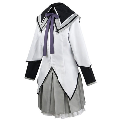 Anime Akemi Homura Cosplay Costume Fighting Uniform Stockings Akemi Homura Outfits