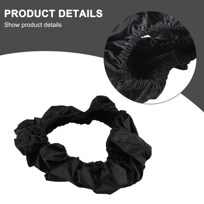 1pc Stretch Steering Wheel Protector Scratch Protector Cover Oil Resistant Dust Resistant Oxford Cloth For 30cm-45cm Car Repair