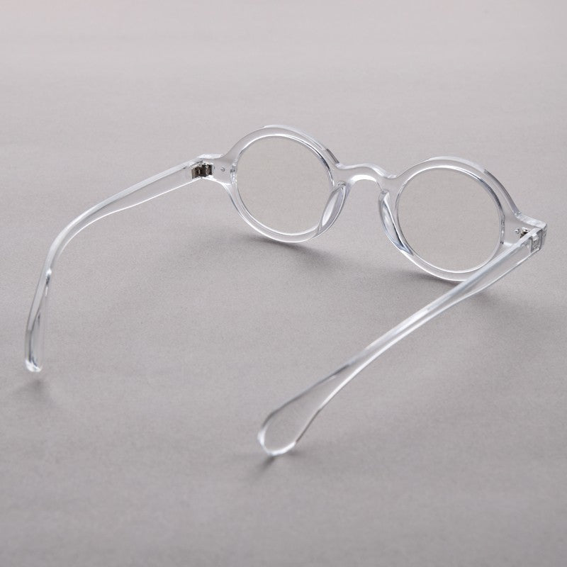 Vintage Round Frame Reading Glasses For Women's Anti Blue Light Eyeglasses For Men Diopters +1+1.5+2+2.5