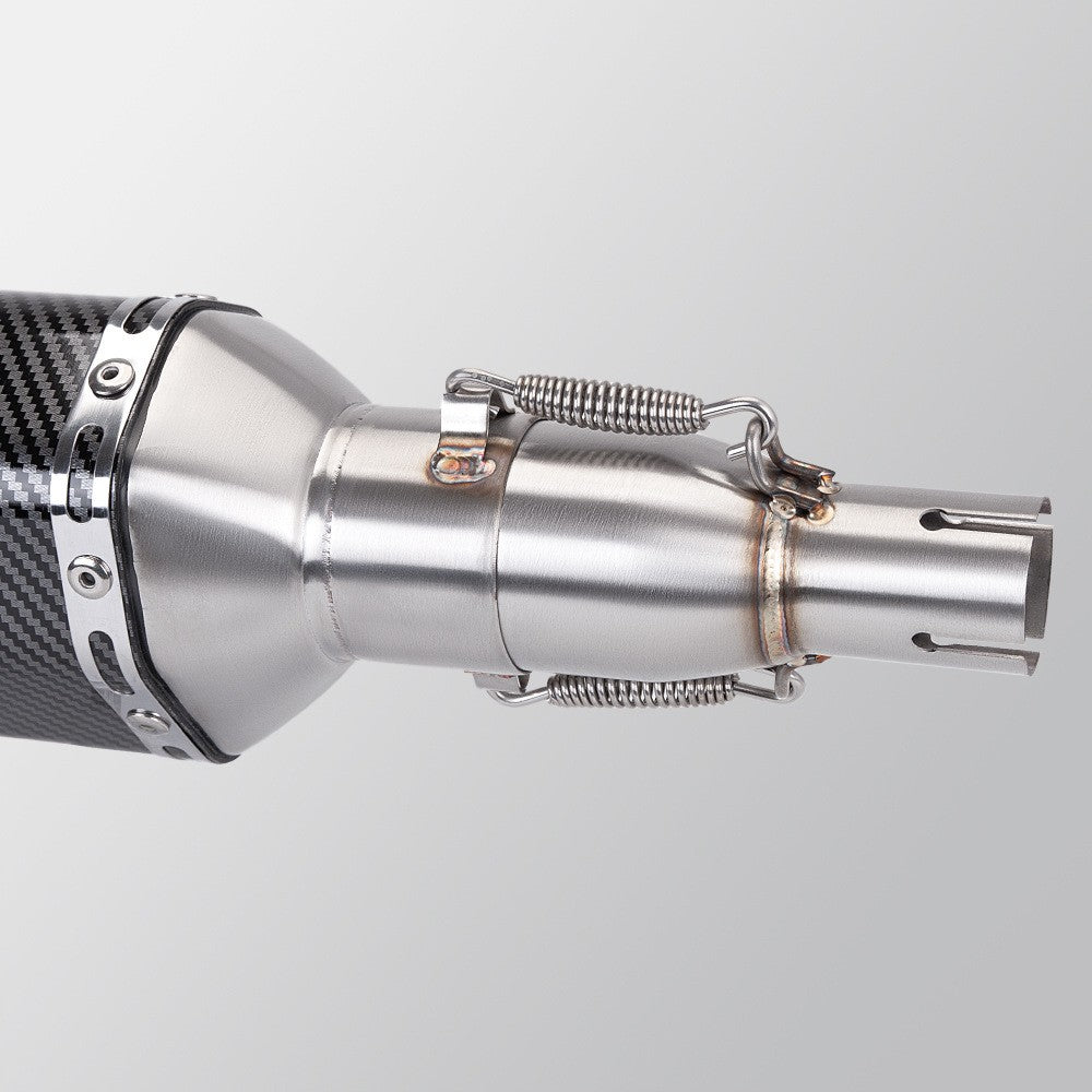 28 32 38 45mm Adapter 51mm Exhaust Section Non-Destructive Install Motorcycle Exhaust Pipe Modification Exhaust Middle Section