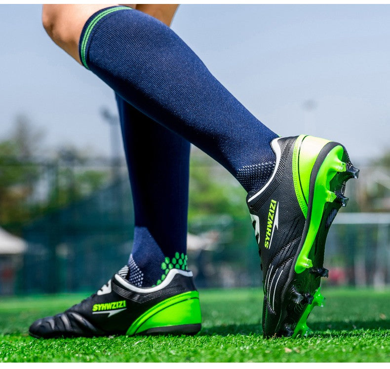 Unisex Football Shoes for Youth Training and Matches FG TF Lightweight Comfortable Durable Soccer Cleats