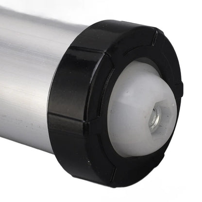 1unid. Pistola de Calafetar de Silicone de Tubo de Alumínio 600ml com 10 Bicos para Calafetagem e Cola de Vidro