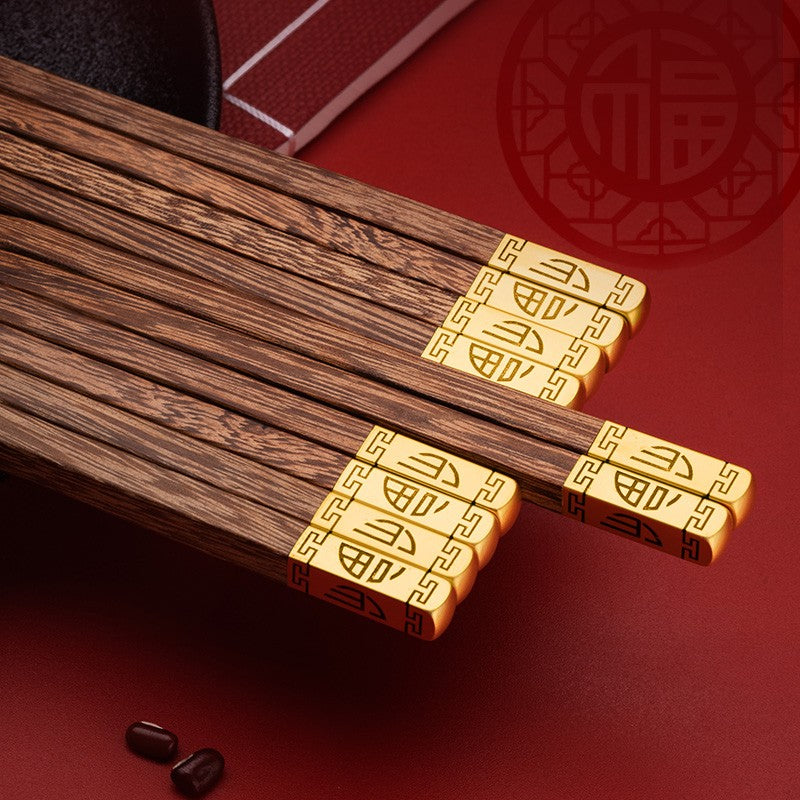 Pauzinhos Chineses Reutilizáveis Pauzinhos de Sushi Japoneses Domésticos de Madeira de Asa de Galinha de Alta Qualidade Saudáveis