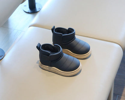 Autumn Winter Baby Boys Girls Snow Boots Children Outdoor Plush Shoes Anti-Slippery Infant Casual Shoes Waterproof Kids Boots