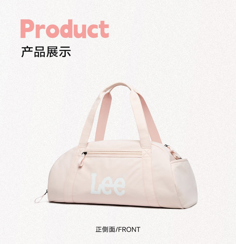 LEE Dry Pocket Sports Fitness Gym Bag for Women Men Large Capacity Waterproof Oxford Duffel Luggage Travel Bag Shoe Compartment