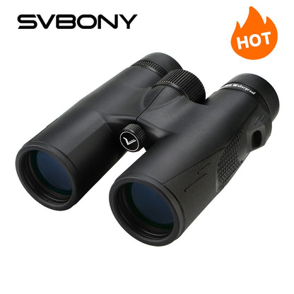 SVBONY Telescópio para Observação de Pássaros SV47 Binóculos Potentes 8x32/8x42/10x42 Profissional IPX7 À Prova D'Água equipamento de camping Sobrevivência