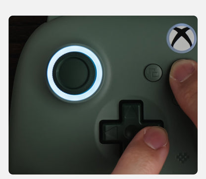 8BitDo Ultimate C Wired Gaming Controller for Xbox, RGB Lighting Fire Ring and Hall Effect Joysticks, Windows 10/11