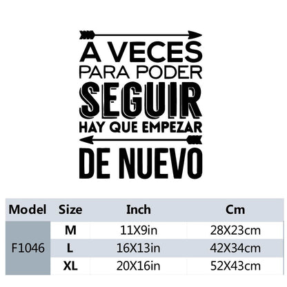 1 pc meaningful spanish text Wall Sticker Home Decoration wallpaper Accessories For Baby Kids Rooms Decor Mural