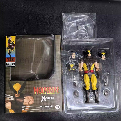 CT Toys Deadpool 3 Filme Boneco Wolverine Mafex 096 138 Ver. Quadrinhos Marrom X-Men Boneco de Ação Estátua Modelo Brinquedos Presente Boneca Legal