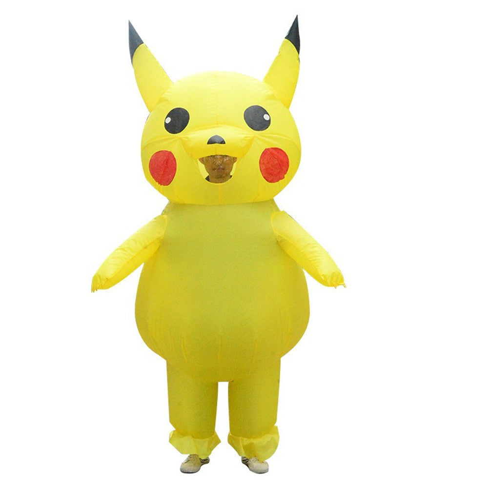 Halloween Inflatable Suit Horrifying Halfling Cartoon Doll Costume Secret Room Haunted House Cosplay Prank Prop