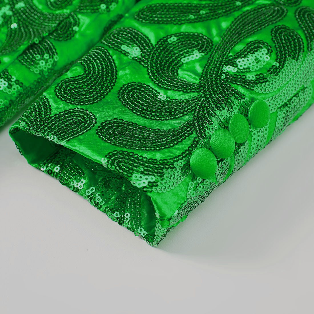 2025 New Men Sequined Suit Single Button Slim Fit Jacket Fashion Singer Bar KTV Stage Performance Luxurious Dress Blazers