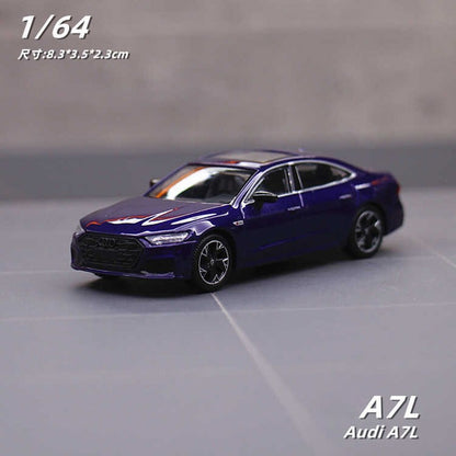 JKM 1:64 A7 2022 Alloy Car Diecasts & Toy Vehicles Car Model Miniature Scale Model Car For Children