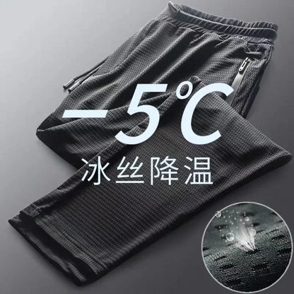Summer Autumn sports pants hole Breathable sweatpants Men plus size 8XL 9XL 10XL big sales cheap pants stretch elasticity Pants