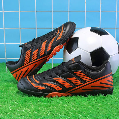 Unisex Youth Soccer Cleats Lightweight High Top FG FT Football Shoes Enhanced Traction Comfortable Match Training for Boys Girls