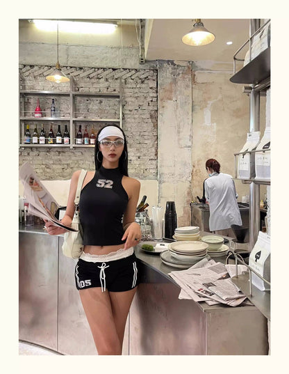 ??Sweet Cool Swimsuit Bikini Set Sporty Girl Sport Swimwear Seamless ??Sheer Sexy? Push Up Beach Resort Slim Elastic Swim Set??