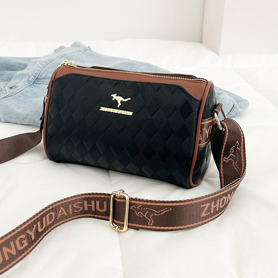 New Luxury High Quality Women Messenger Bag Famous Designer Lady Shoulder Bags Fashionable Checkered Trendy Crossbody Sac A Main