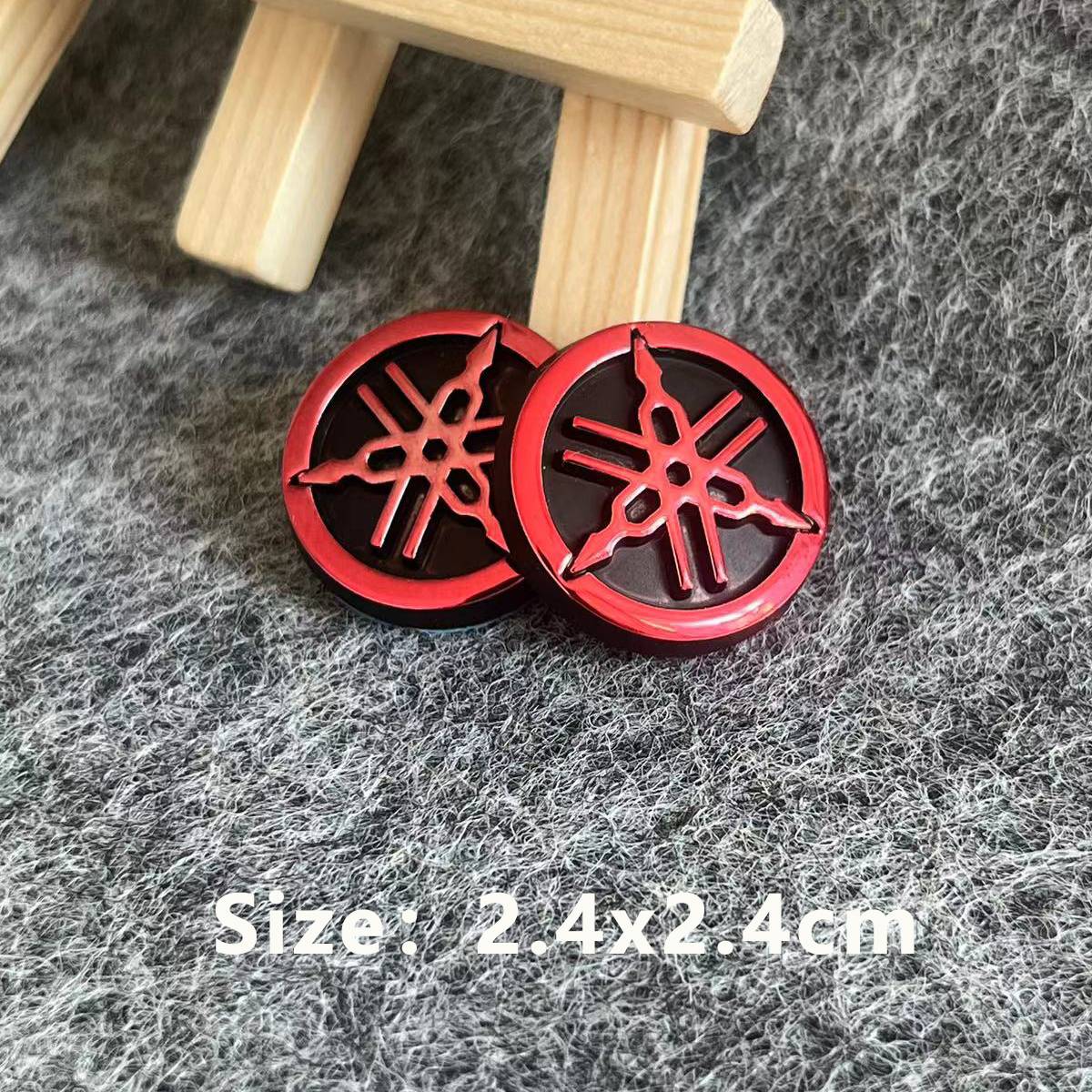 Para adesivo de motocicleta Yamaha 3D, decalque de logotipo de emblema