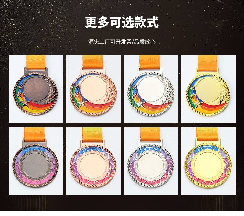 Customized Logo/Namehonor Medal kindergarten award plate award plate, medal and badge production for sports