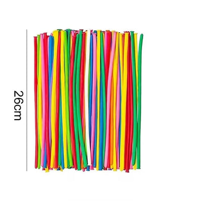 10/100Pcs Multicolor Spiral Long Balloon Twist Spiral Latex Inflatable Balloon Happy Birthday Holiday Decoration Wedding Kid Toy
