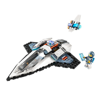 LEGO City 60430 Nave Espacial Interstelar, Quebra-Cabeça Masculino E Feminino, Blocos De Montar, Brinquedo Infantil De Presente
