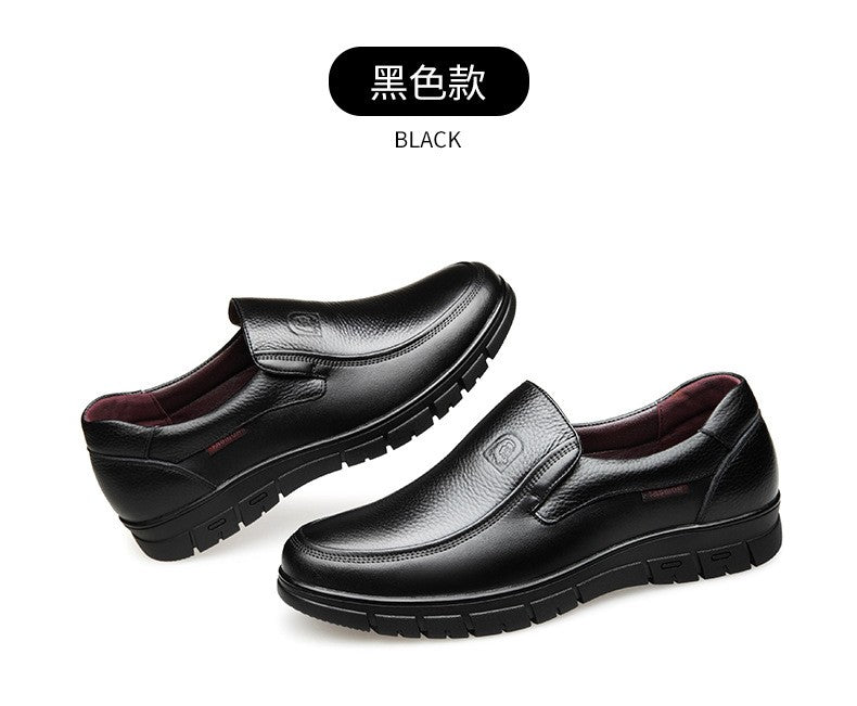 Summer New Men Leather Shoes soft soled Casual Flat Shoes Outdoor Walking shoes Comfort fashion soft leather shoes Loafers