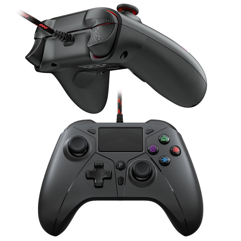 Controller For Playstation 5 PS5/PS4/PC/Steam Wired Gamepad Turbo Dual Vibrate Hall Effect Linear Trigger Game Control Joystick
