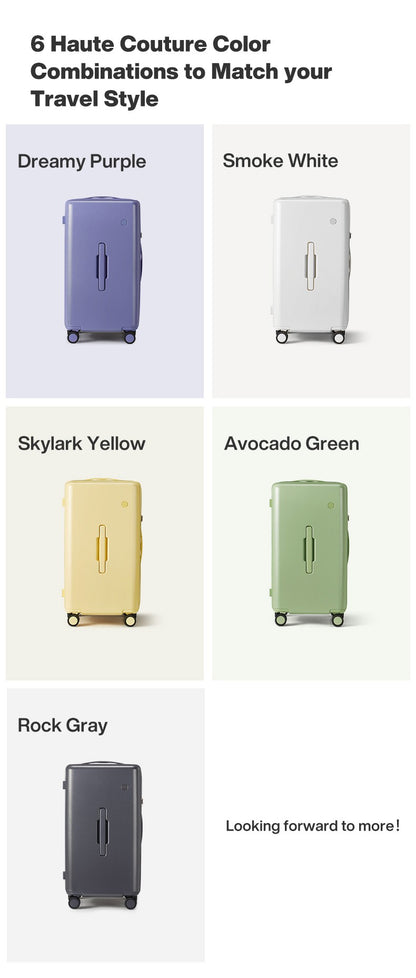 Mixi Large-Capacity Suitcase 24 26nch Checked in Rolling Wheels PC Luggage TSA Lock Trolley Case Travel Suitcases Trunk M9301