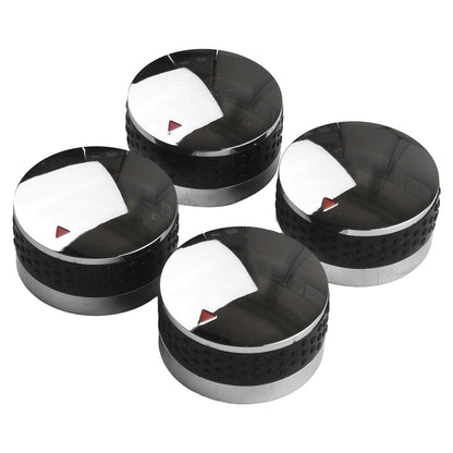 4pcs Grill Control Knob 58mm 50mm Outdoor BBQ Gas Stove Switch Knob Replacement Parts Barbecue Garden Tool Accessories Durable