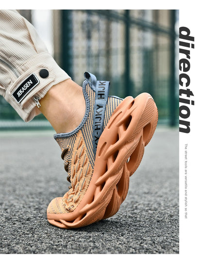 Tênis Masculino Casual Masculino Tênis Masculino de Luxo Tênis Masculino de Corrida Respirável Sapatos da moda Loafers Tênis de corrida para homens