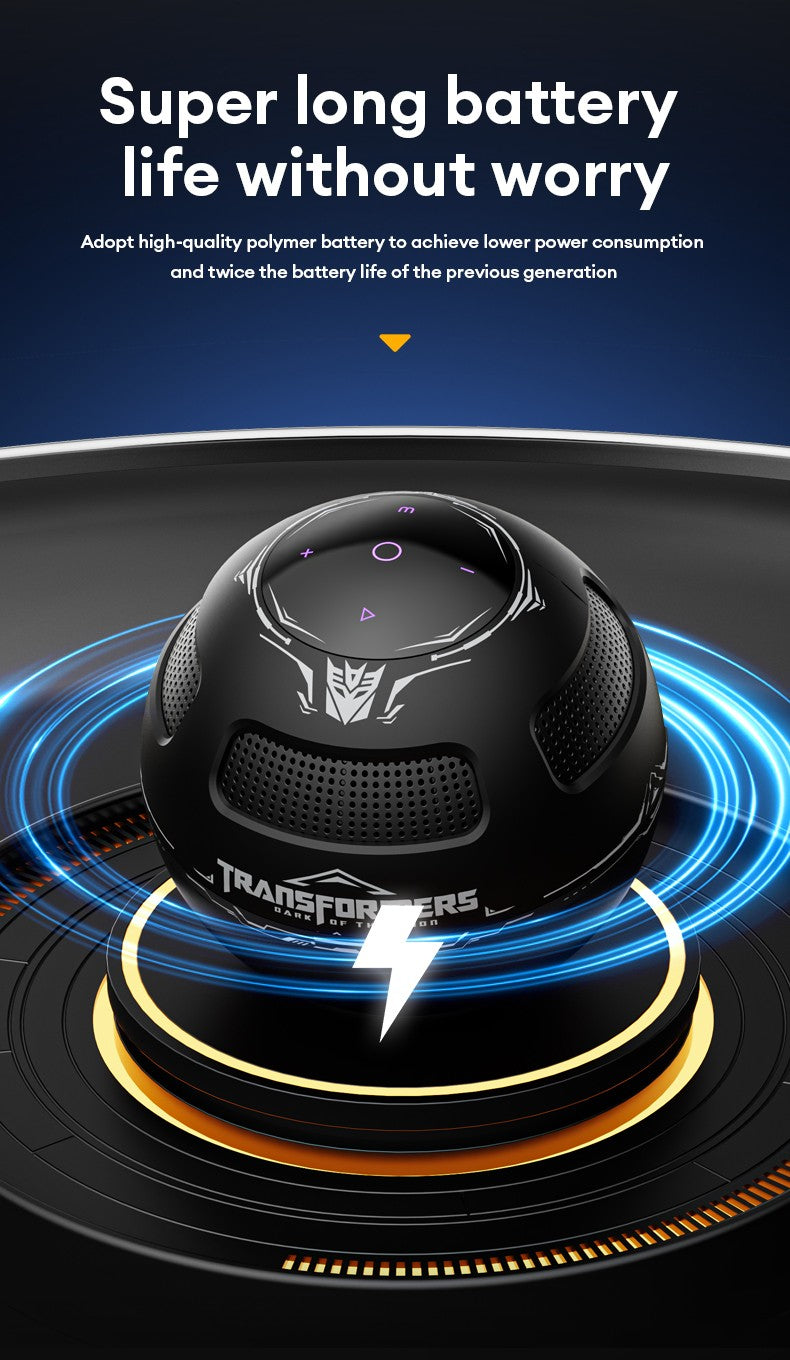 Escolha TRANSFORMERS TF-Y17 Alto-falante Portátil de Longa Duração Caixa de Som Multifuncional Estéreo Sem Fio Bluetooth