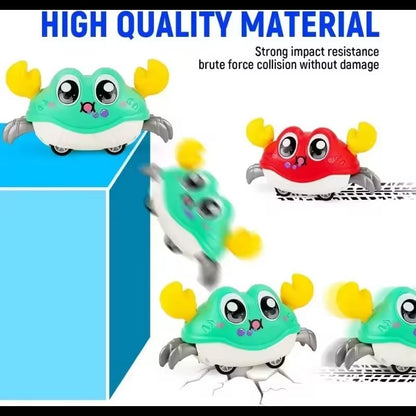 Kids toys small gifts double pull cartoon crab animal inertia car baby puzzle clip doll boy girl gliding toy