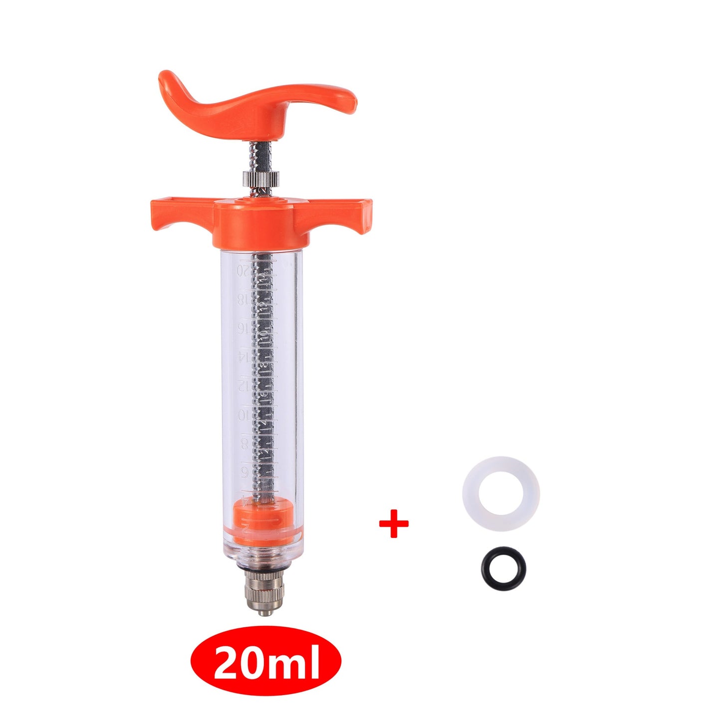 Seringa de Alimentação de Papagaios de Alta Qualidade 10ml 20ml  Seringa Alimentadora de Pássaros Papagaios  Seringa de Leite para Alimentador de Pássaros Agulha Alimentadora de Animais de Estimação