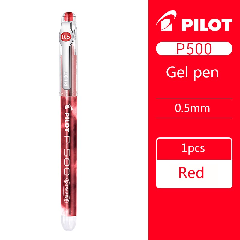 1pcs Japan Pilot Gel Pen P500/P700 for Writing Exam 0.5/0.7mm Signature Direct Liquid Large Capacity School Office Supplies