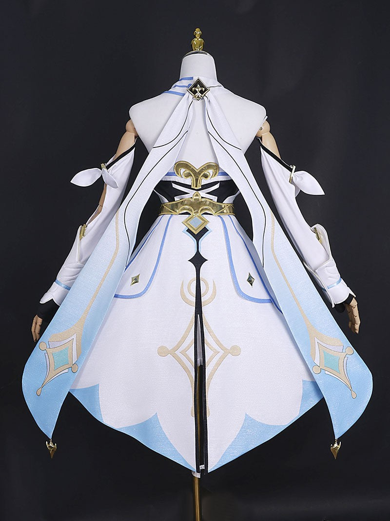 High Qualiy Traveler Lumine Cosplay Costume Wig Hair for Game Impact Character Cosplay Costumes Dress Women Party Outfits
