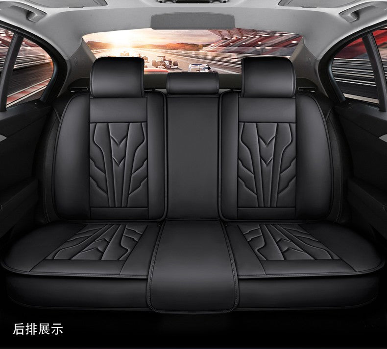 Full Coverage Pu Leather Car Seat Covers for Geely All Models Geometry C Atlas Coolray Emgrand EC7 Tugella Car Accessories