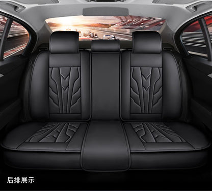 Full Coverage Pu Leather Car Seat Covers for Geely All Models Geometry C Atlas Coolray Emgrand EC7 Tugella Car Accessories