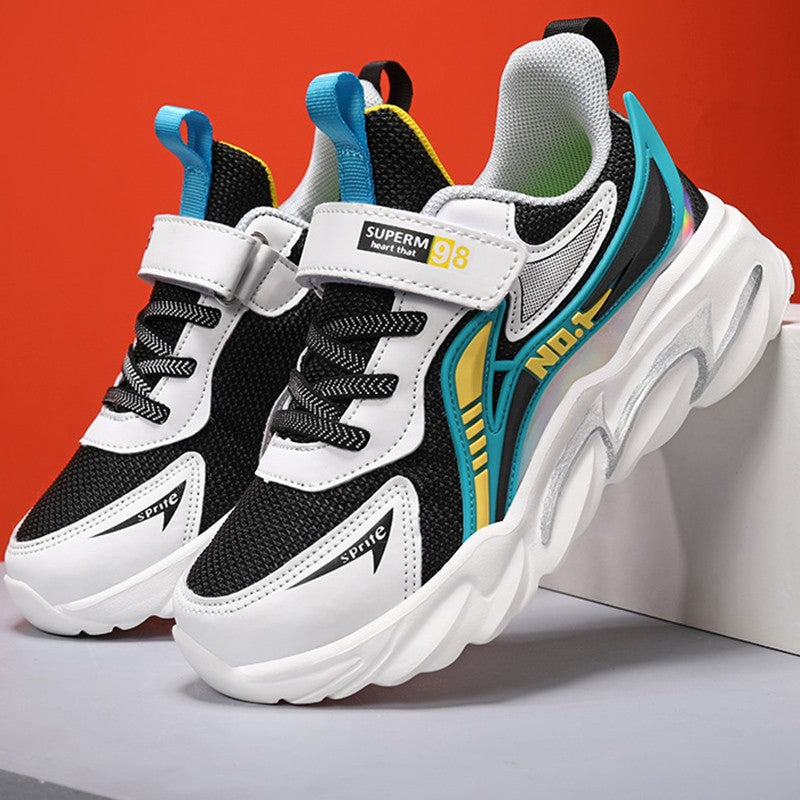 Kids Sneakers Mesh Breathable Non-slip Running Shoes Fashion Lightweight Original Outdoor Sports Tennis Shoes for Children