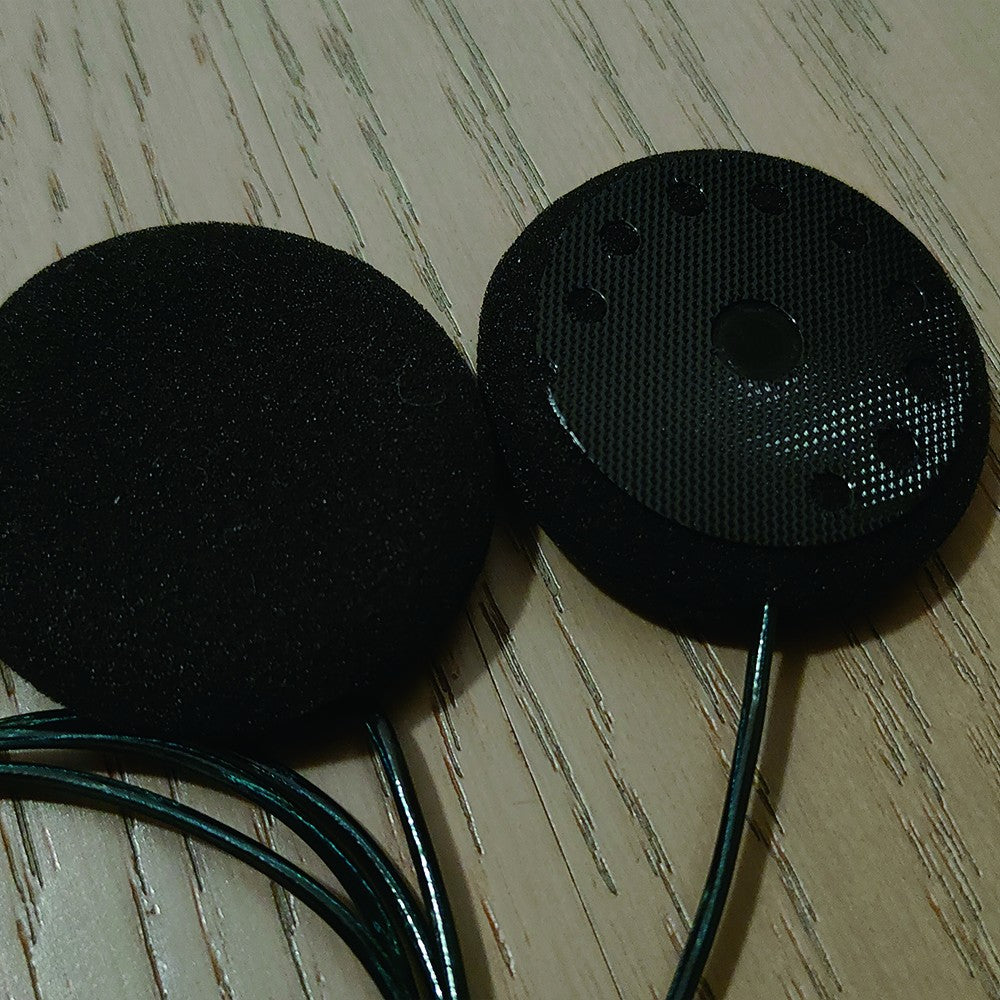 ELFINEAR Helmet Speakers Compatible With RESO/CARDO/ASMAX Devices Compatible with All 3.5mm Communicators
