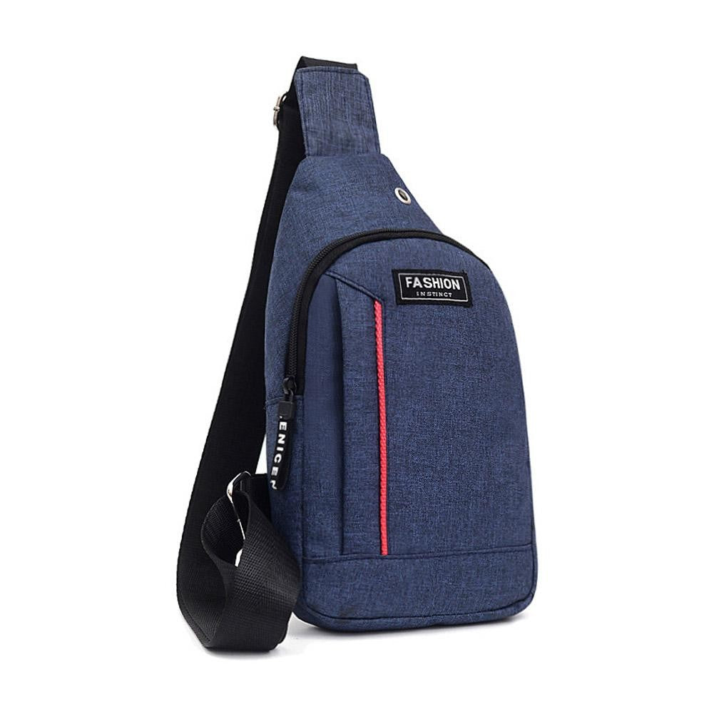 Men Small Casual Multifunctional Shoulder Bag Crossbody Bag On Shoulder Portable Travel Sling Bag Pack Messenger Pack Chest Bag