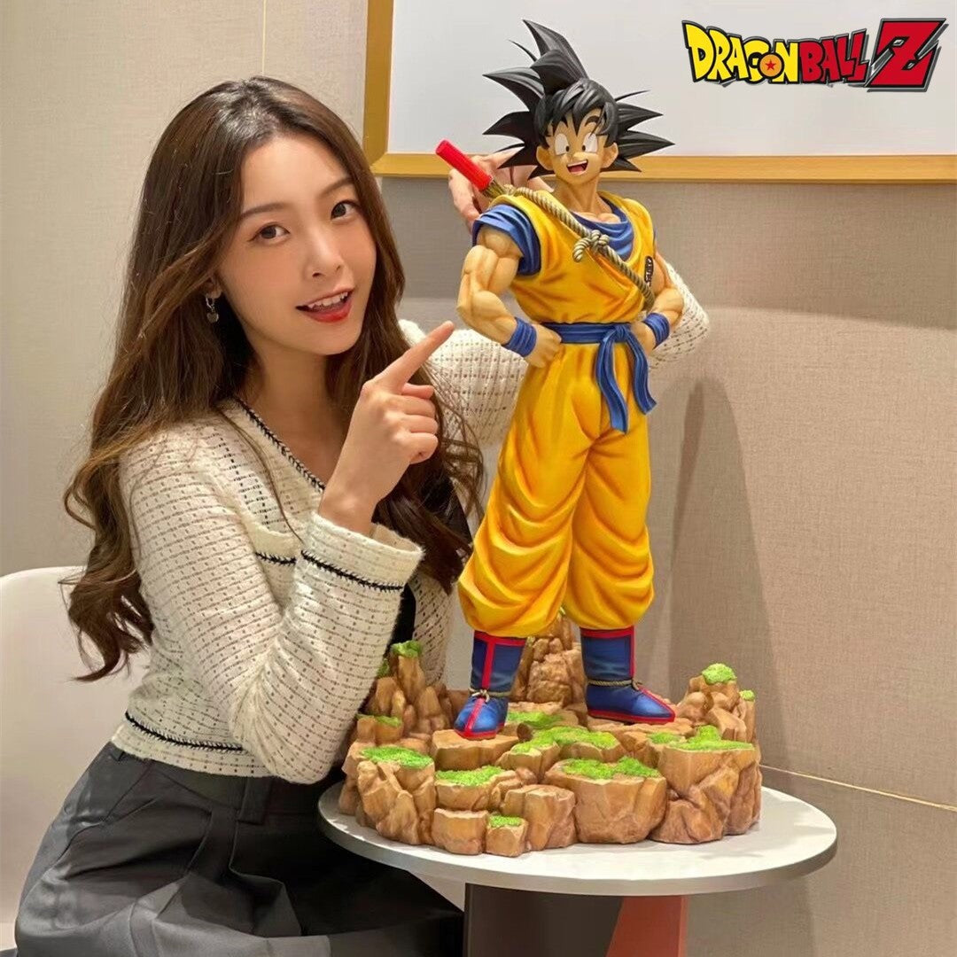 Dragon Ball Dream Super Saiyajin Son Goku Nuvem Voadora Estátua Colecionável Action Figure Modelo Anime Enfeites Brinquedo Presente