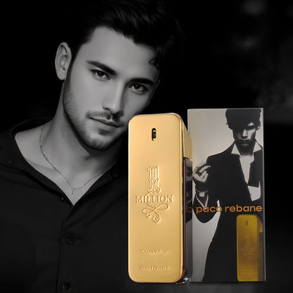 100ml Paco Rabanne Million Gold Hombre Parfum Mature Masculinity for Men Taste Strong Spicy Pheromone Cologne Body Spray