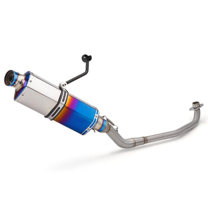 Motorcycle full exhaust system For Cross super CUB110 CC110 CUB125 CUB CC110 2021-2024 High performance low/high exhaust