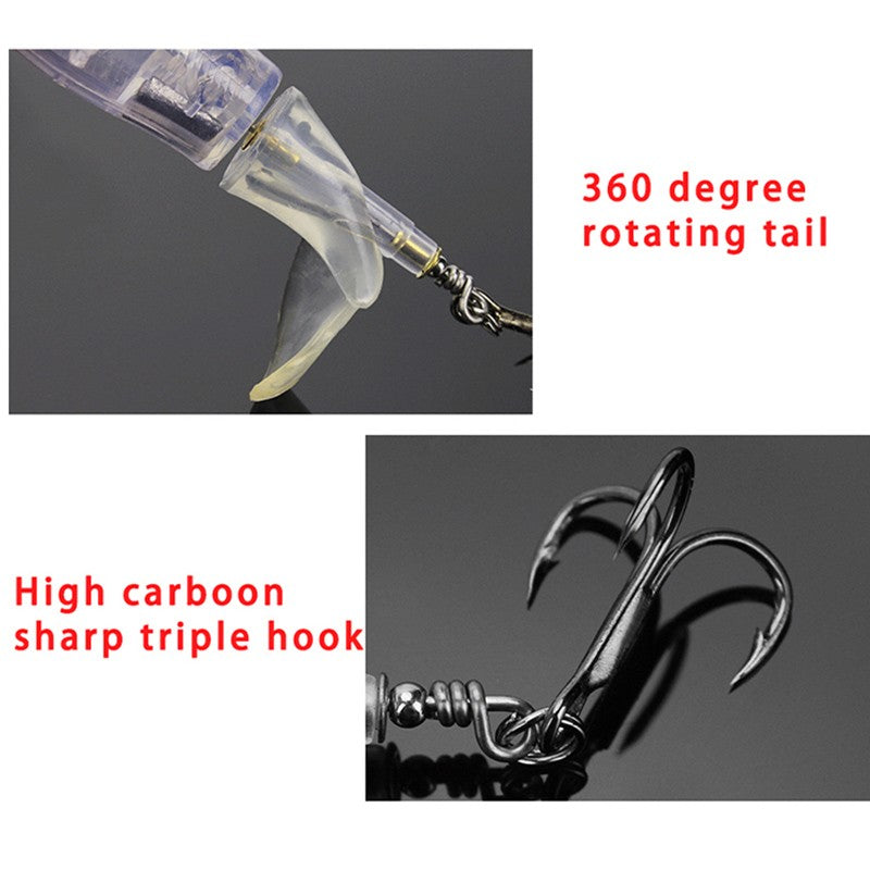 Iscas de Pesca Popper Propeller Topwater 13g Isca Artificial Hard Crankbait Wobblers Cauda Rotativa Acessórios de Pesca
