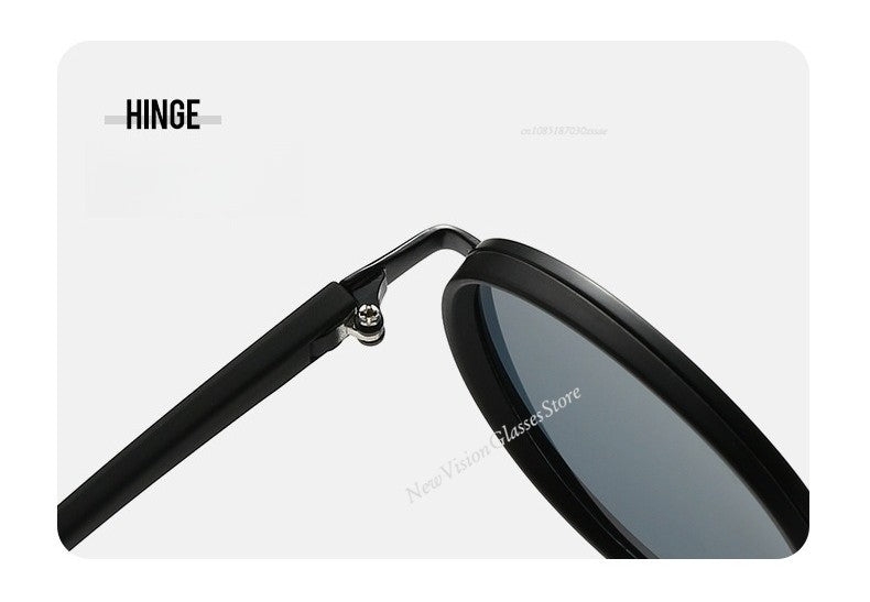 Vintage Designer Outdoor Sunglasses Men Round Fashion Plastic Titanium High Quality Sun Glasses Man UV Protection Glasses Woman
