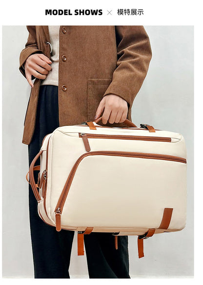 Backpack Unisex New Simple Business Computer Backpack Outdoor Large Capacity Travel Bag Student School Bag for Boys