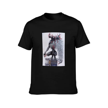 Bloodborne Cleric Beast T-Shirt black cotton t-shirt plain for man package t shirt man luxury t shirts for man slim fit T-Shirt