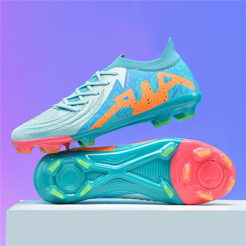 New Men Soccer Shoes Football Boots Grass Cleats Indoor Adult Non-Slip Boys Adult Futsal Sport Ultralight Turf Comfortable