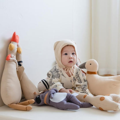 Instagram Baby Giraffe Doll Canvas Toy Doll Children's Baby Comfort Doll Comfort Pillow PP Cotton